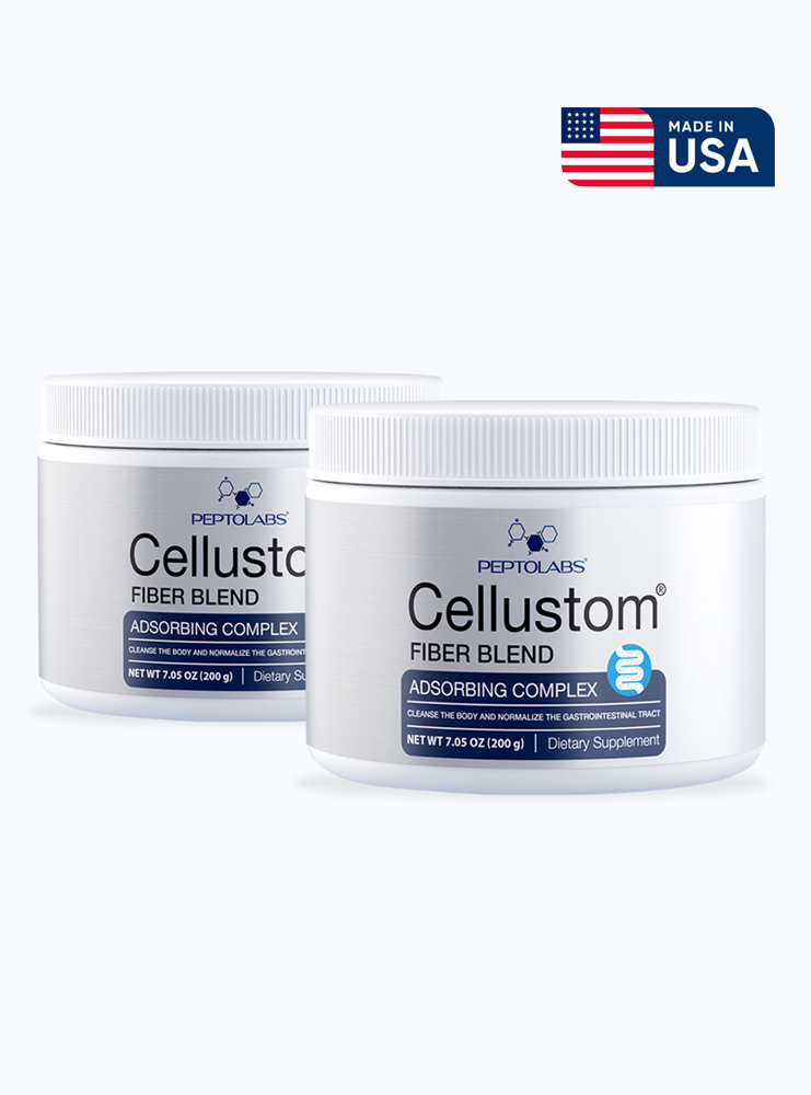 Cellustom x2 Kit - клетчатка, пищевые волокна для жкт (пребиотик)