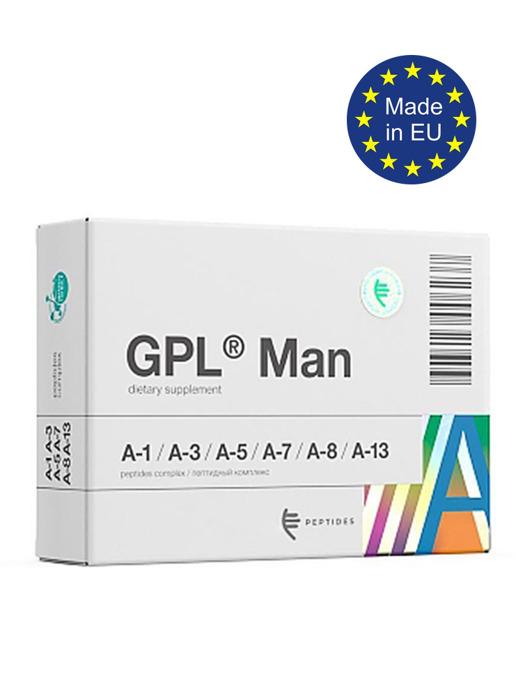 GPL® Man: Инновационный геропротектор для восстановления мужского здоровья