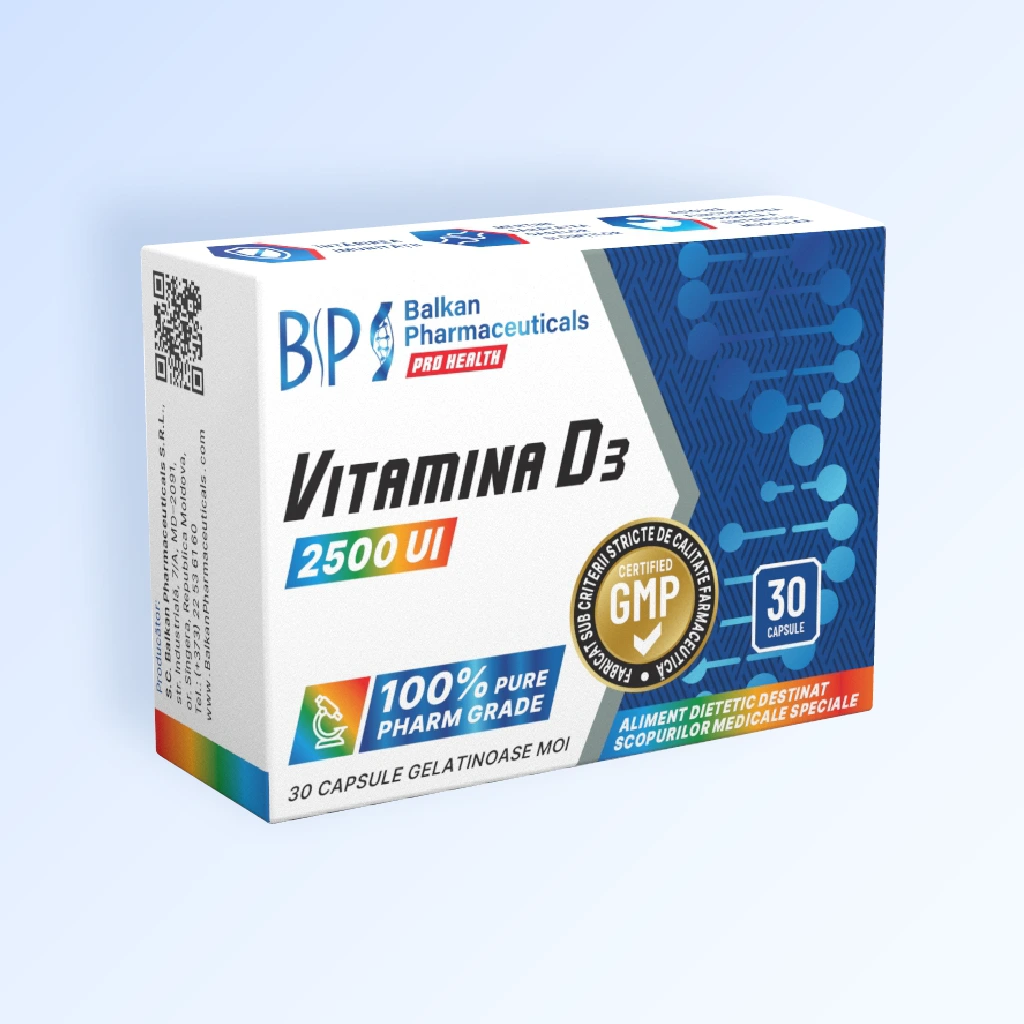 VITAMIN D3 (холекальциферол) - Биодоступный Витамин Д3