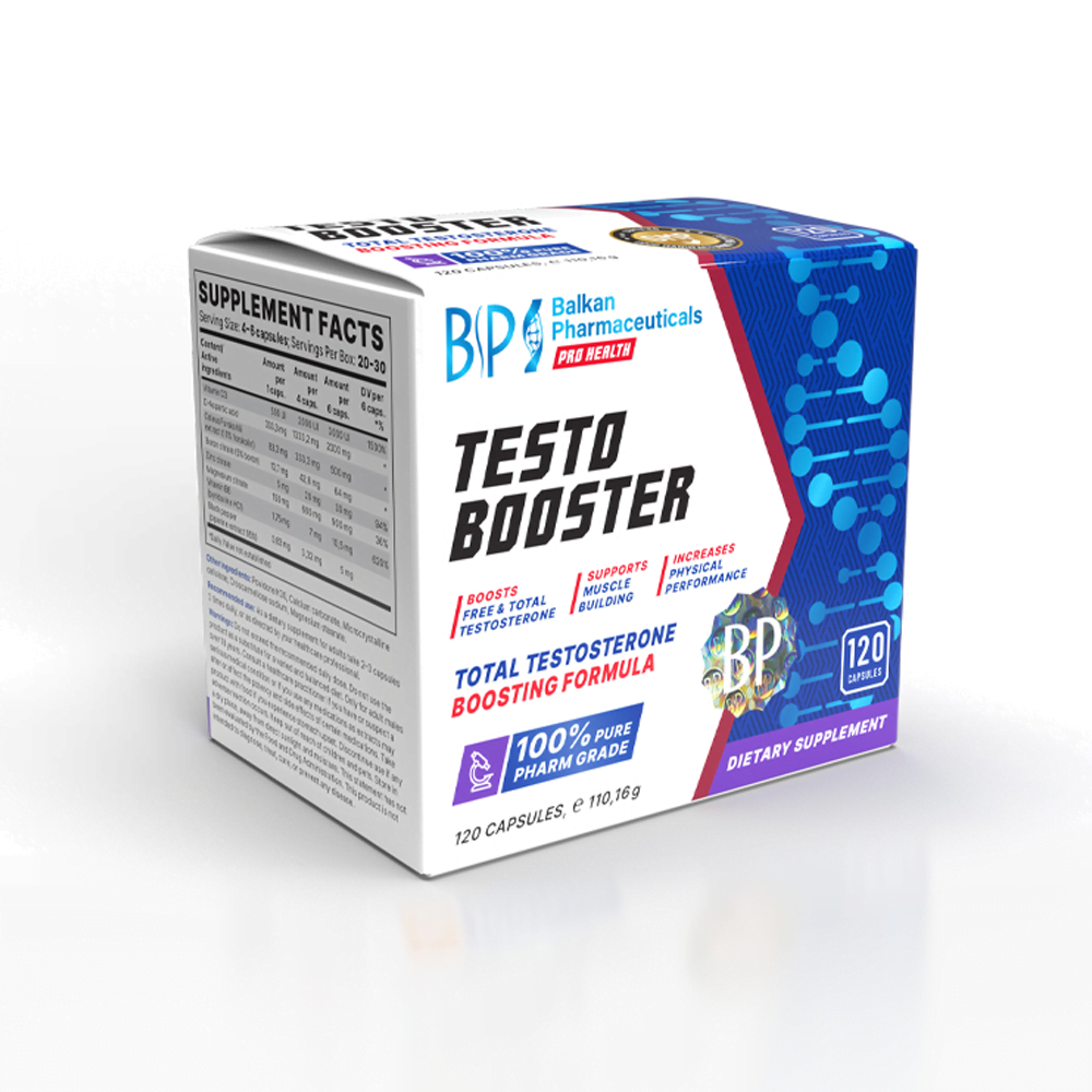 TESTOBOOSTER - для повышения общего уровня тестостерона у мужчин