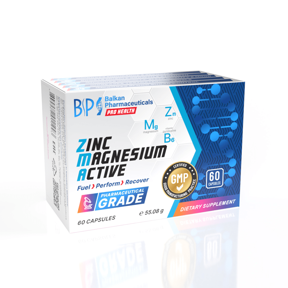 ZMA “Zinc Magnesium Active” - Комплекс витаминов и минералов