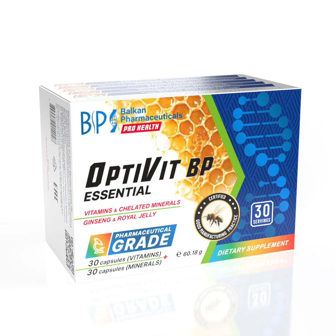 OptiVit BP Essential сбалансированный комплекс витаминов и минералов