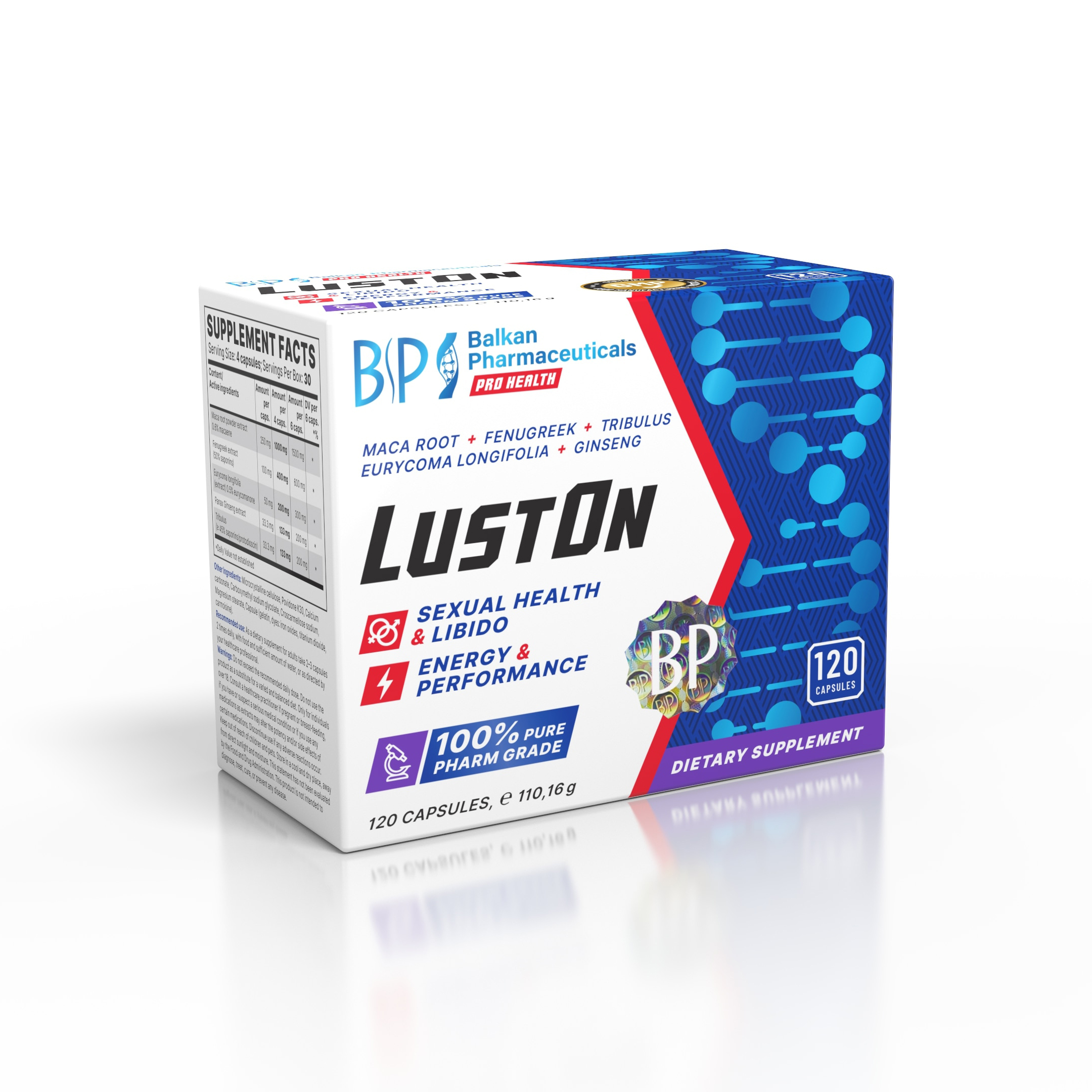 LustOn повышает физическую и сексуальную активность