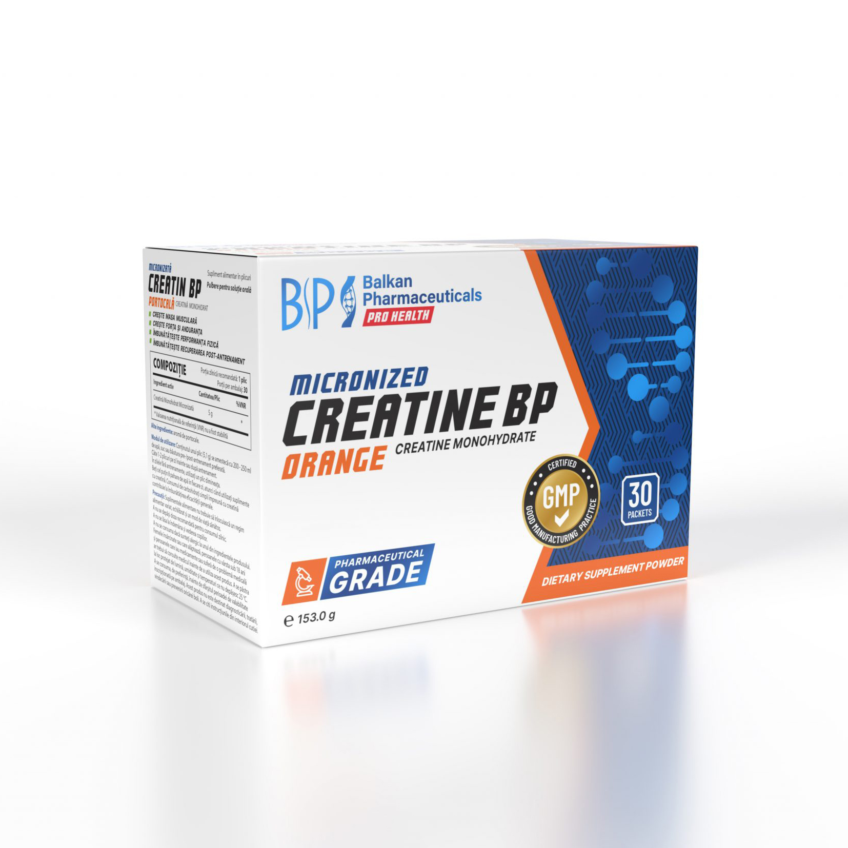 Creatine BP - 100% креатин моногидрат ультратонкого помола