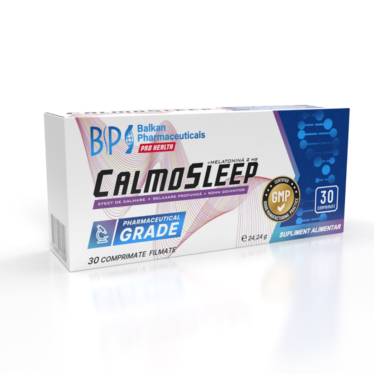 CalmoSleep - регуляция циркадного ритма с мелатонином