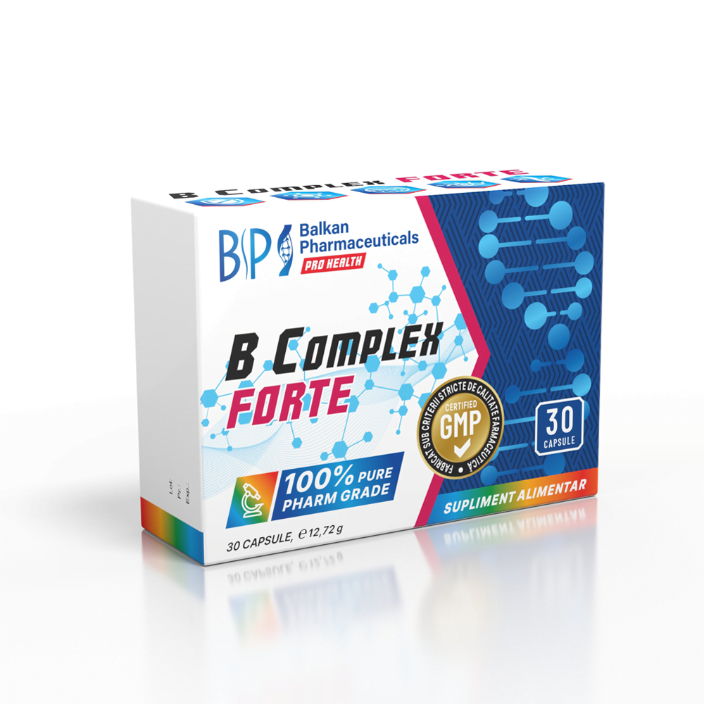 B complex forte - комплекс витаминов группы B (B1-B12)
