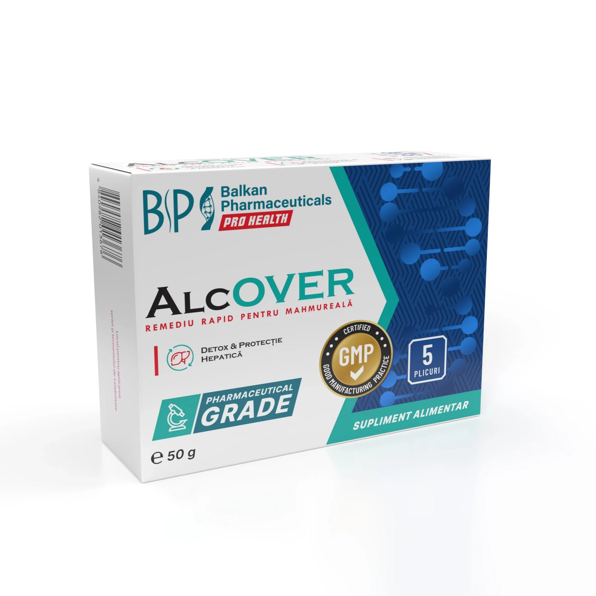 AlcOVER - Снимает похмелье, уменьшает усталость и укрепляет иммунитет