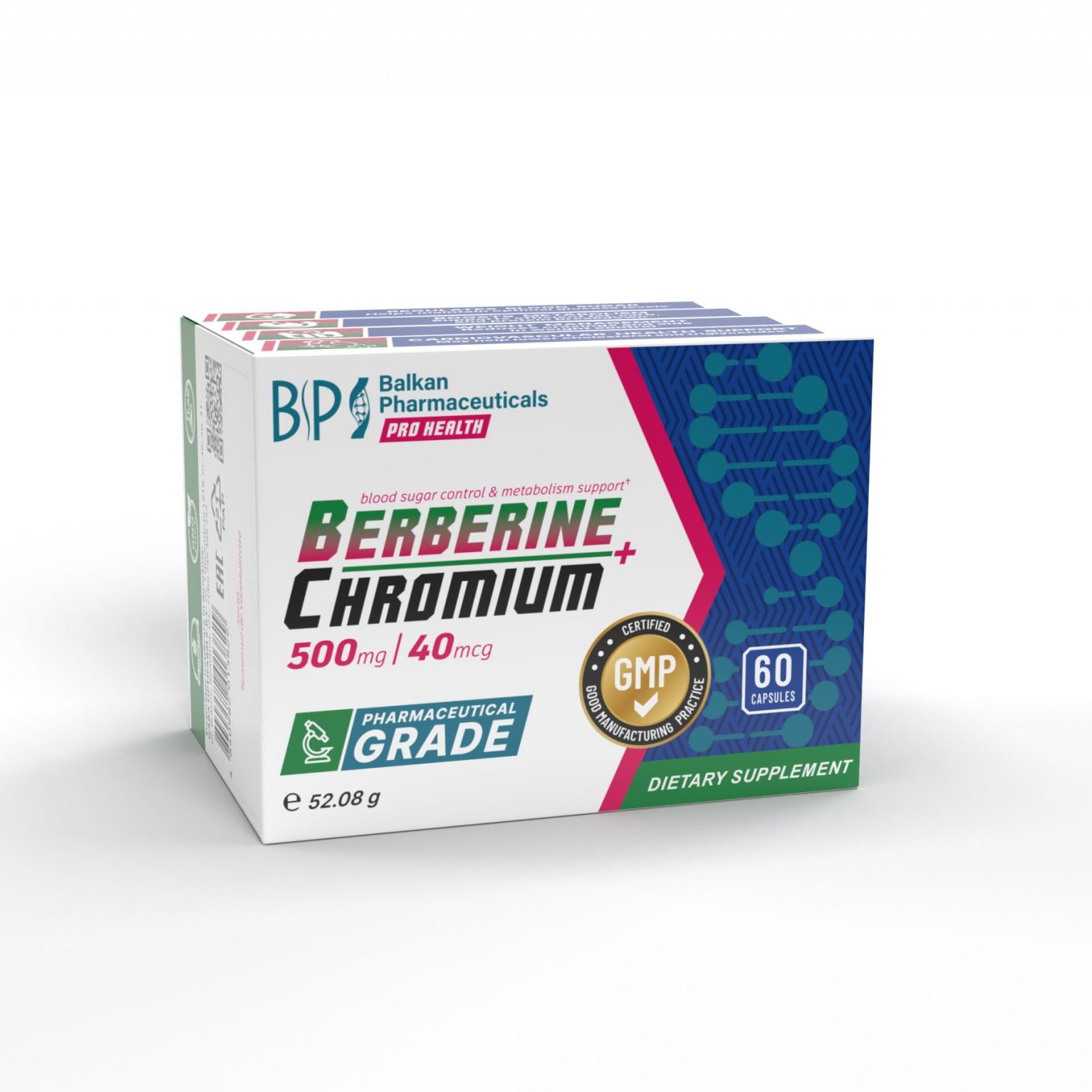 Berberine + Chromium контроль сахара и метаболизм