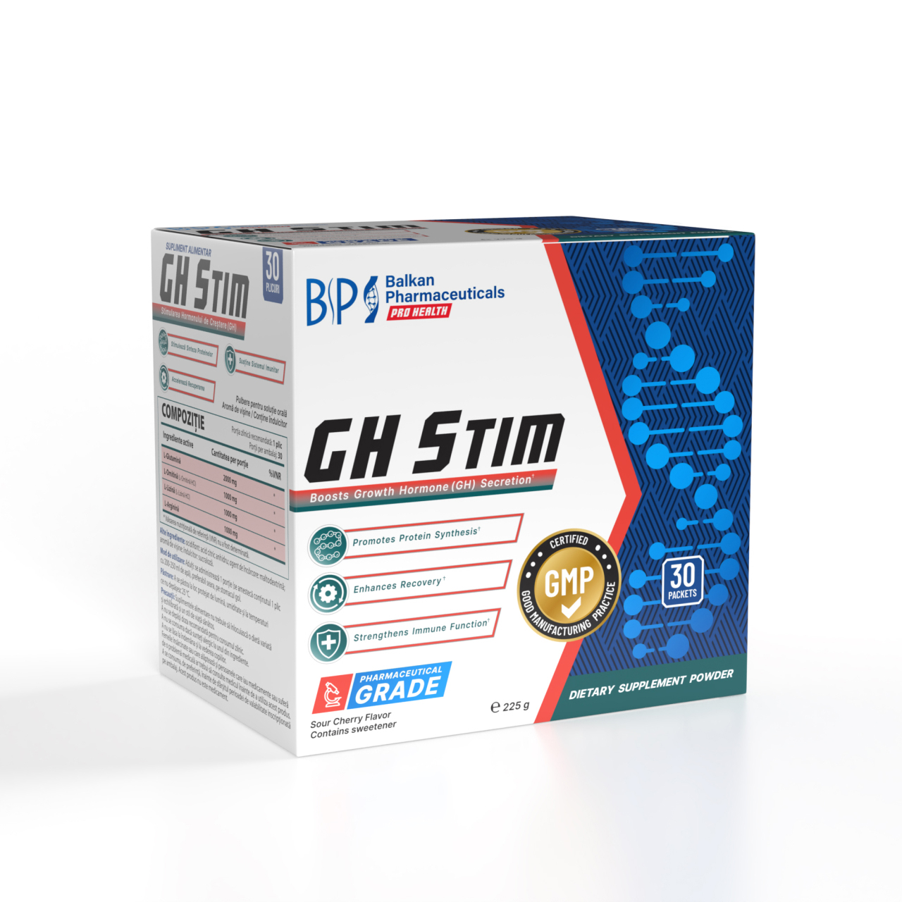 Grow Hormone STIM - поддержка роста мышц и восстановления
