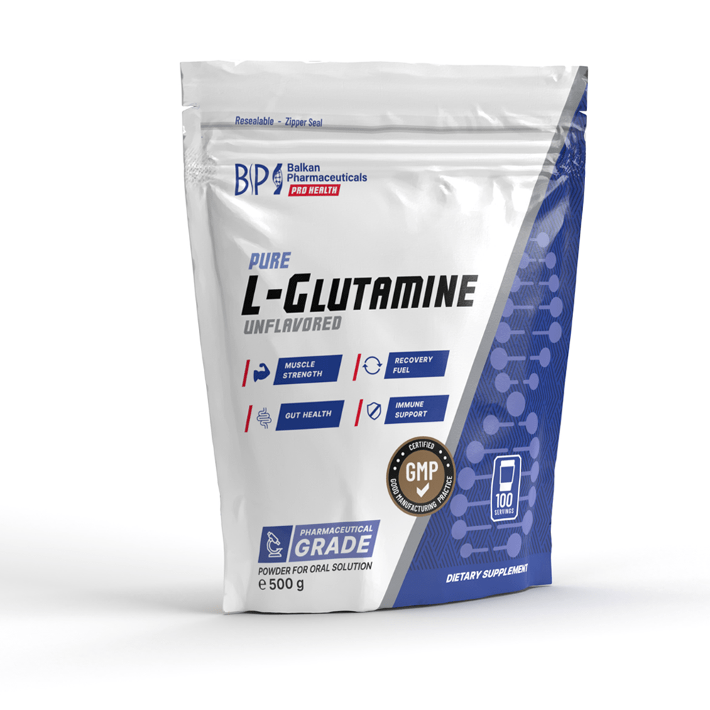 L-Glutamine - аминокислота L-глутамин 