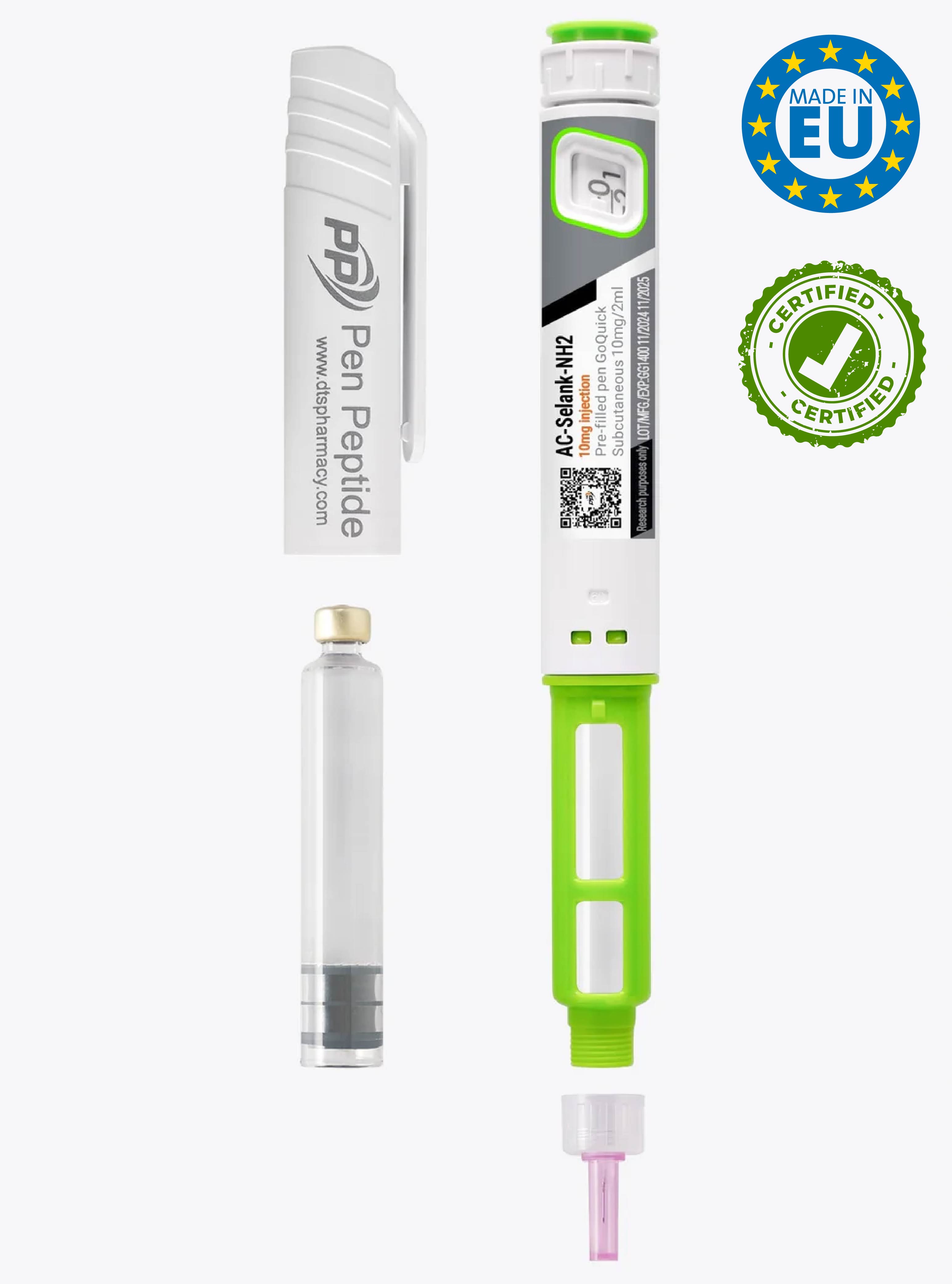 AC-Selank-NH2 10mg - ноотропный пептид с иммуномодулирующим действием
