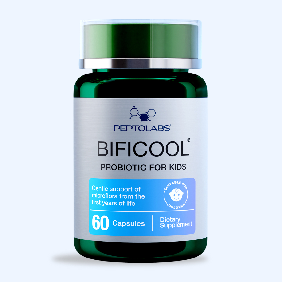 Бификул (Bificool) 60 капсул - Пробиотик Для Новорожденных