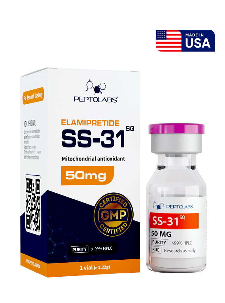 SS-31 (Эламипретид) 50mg флакон - защита и восстановление митохондрий