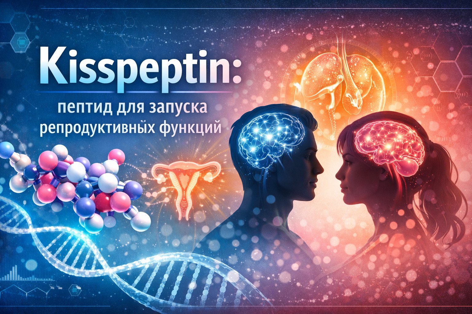 кис-пептин: пептид, активирующий репродуктивную систему.
